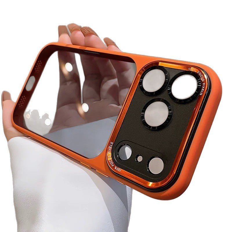 Phone Case Integrated AI Button Metal Lens Phone Cover